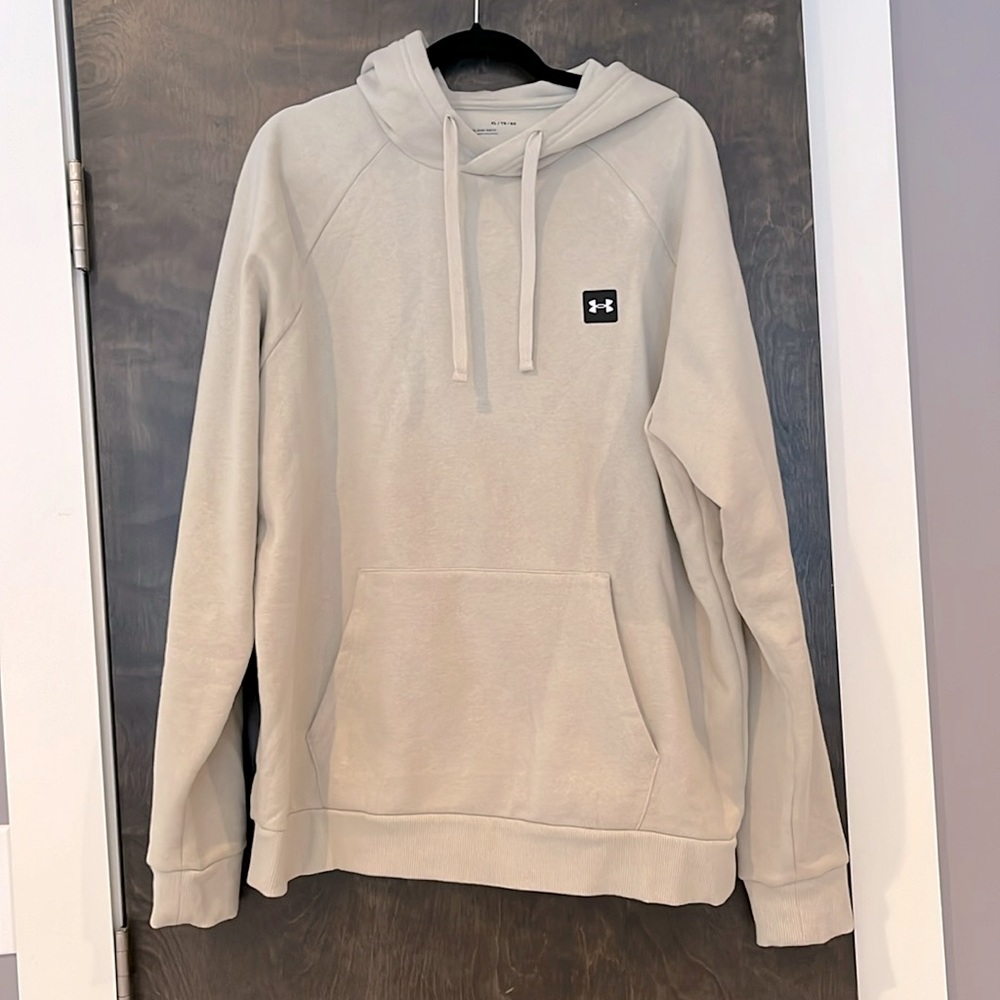 Tan under Armour hoodie - men’s XL
